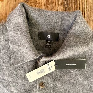 Banana Republic Gray Cashmere Sweater